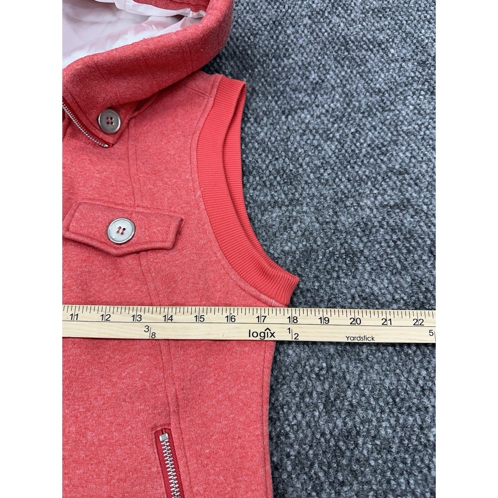 Burton Women's Medium Dryride Starr Vest Lined Hooded Ski Snowboard Red/Pink - Picture 11 of 11